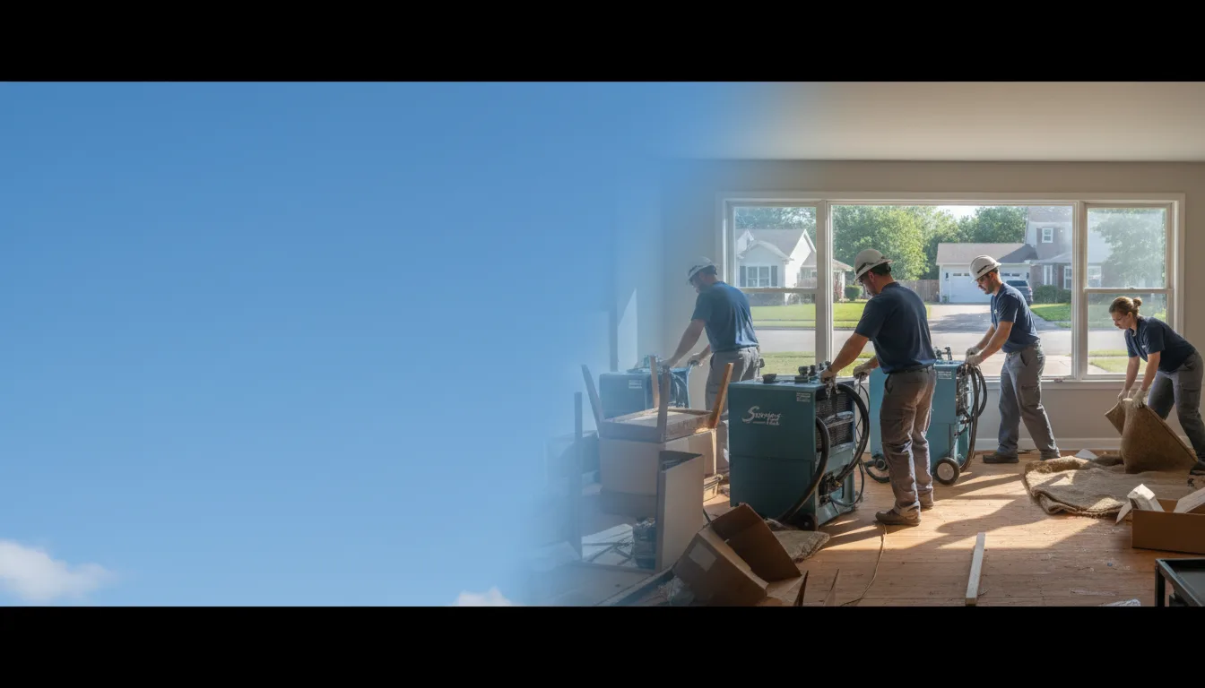 Flood Restoration in Sunnyvale, TX near me